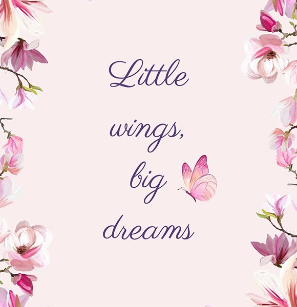 Butterflies And Blossoms (a4) 2
